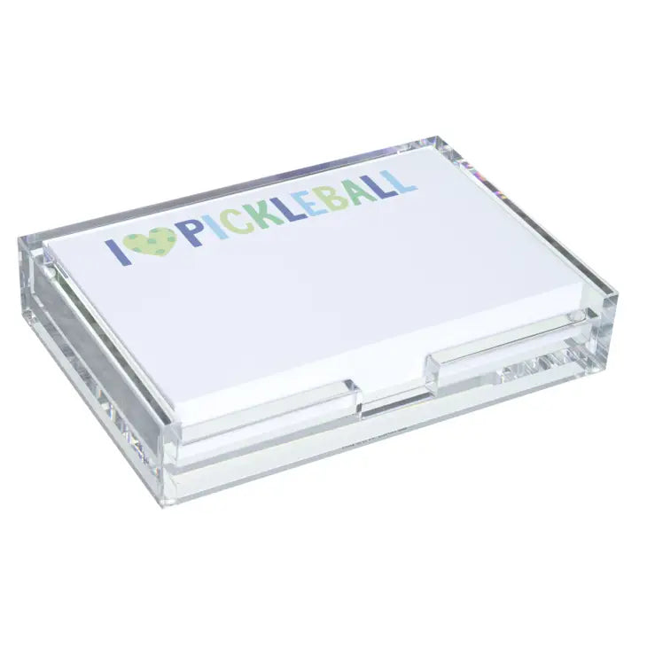 Acrylic Big and Bold Notepad Holder