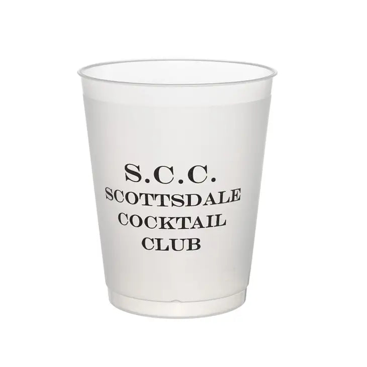 Scottsdale Cocktail Club Cups